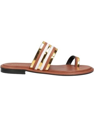 DONNARì Thong Sandal Leather - Brown