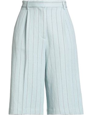Paul & Joe Sky Shorts & Bermuda Shorts Cotton, Linen - Blue