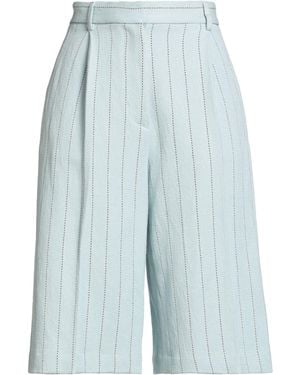 Paul & Joe Sky Shorts & Bermuda Shorts Cotton, Linen - Blue
