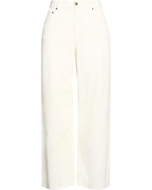 Siviglia Ivory Pants Cotton - White