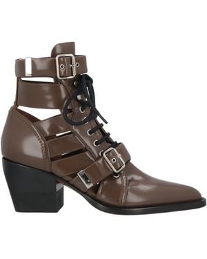 Chloé Ankle Boots - Brown