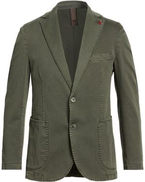 MULISH Military Blazer Cotton, Elastane - Green