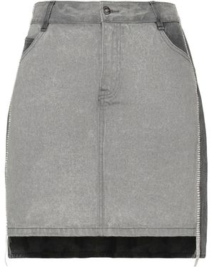 Twinset Denim Skirt - Grey