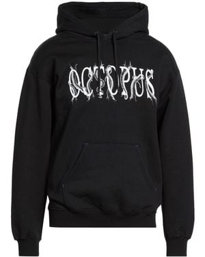 Octopus Sweatshirt Cotton - Black