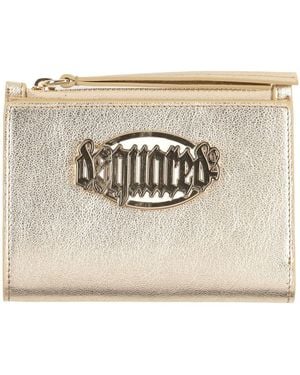 DSquared² Wallet Goat Skin - Natural