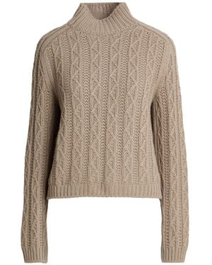 Agnona Turtleneck Cashmere - Natural