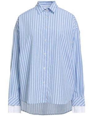 Gaelle Paris Light Shirt Cotton, Polyester - Blue