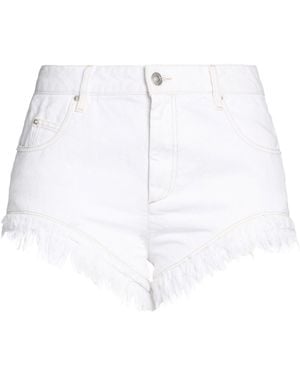 Isabel Marant Denim Shorts Organic Cotton, Hemp - White