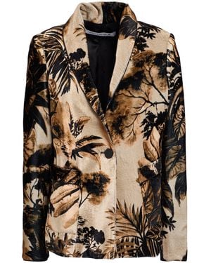 Shirtaporter Blazer Viscose, Polyester - Black