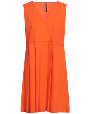 Manila Grace Mini Dress Cotton - Orange