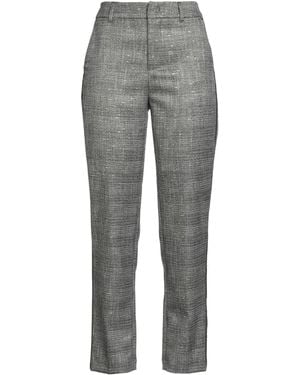 Liu Jo Pants Polyester, Viscose, Metallic Polyester, Elastane - Gray