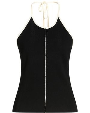 Sunnei Top Cotton - Black