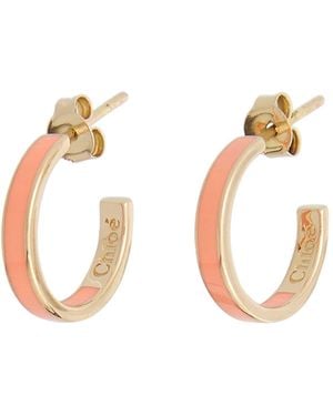 Chloé Earrings Brass - Metallic