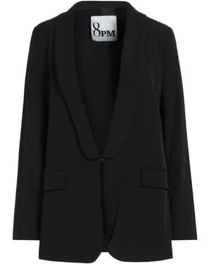 8pm Blazer Polyester, Elastane - Black