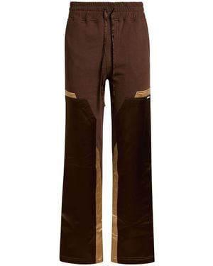NAHMIAS Trousers Cotton - Brown