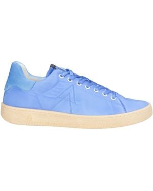 Elena Iachi Sneakers Leather, Textile Fibers - Blue