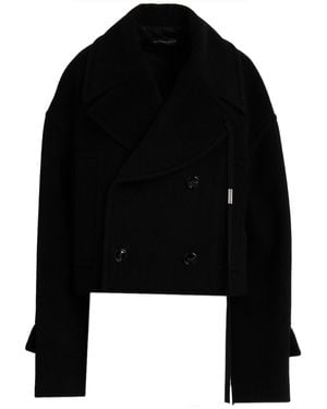 Ann Demeulemeester Abrigo - Negro