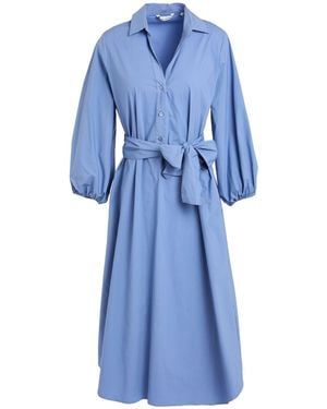 Caliban Vestito Midi - Blu