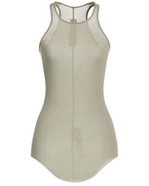 Rick Owens Tank Top Viscose, Silk - Gray