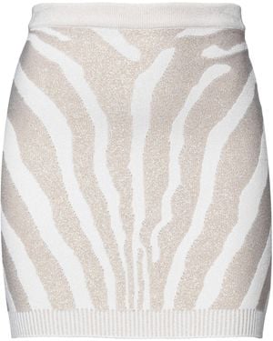 Balmain Mini Skirt - White