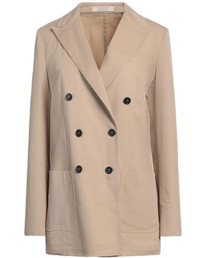 Massimo Alba Sand Blazer Cotton, Elastane - Natural