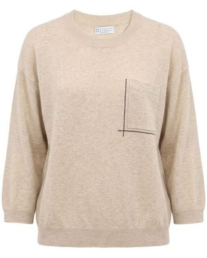 Brunello Cucinelli Pullover - Neutro