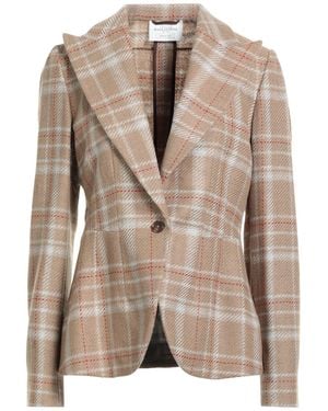 Ballantyne Camel Blazer Wool, Cashmere - Brown