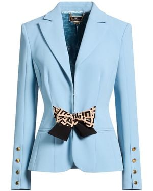 Elisabetta Franchi Blazer Polyester, Elastane - Blue