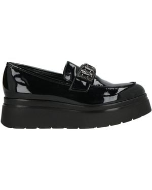 Cinzia Soft Loafers - Black