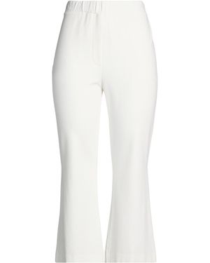 SHOCKINGAI BY MATTIOLO Pants Viscose, Polyamide, Elastane - White