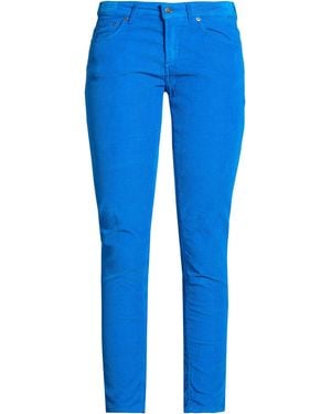 Dondup Pants Cotton, Lyocell, Elastane - Blue