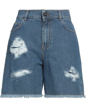 Twinset Denim Shorts - Blue