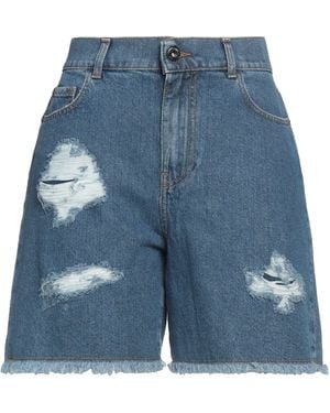 Twinset Denim Shorts - Blue