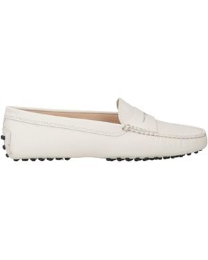 Tod's Loafers Soft Leather - White