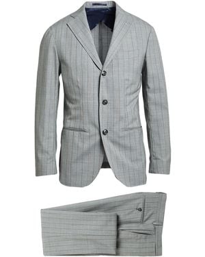 Barba Napoli Suit Virgin Wool - Grey