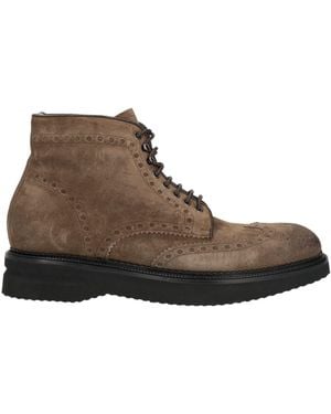Green George Ankle Boots Leather - Brown
