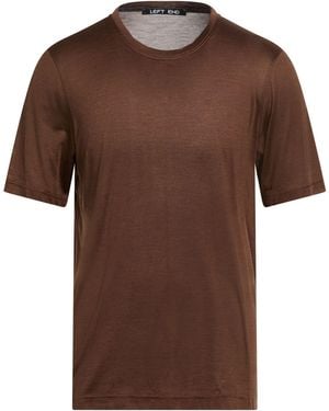 LEFT END T-Shirts - Braun