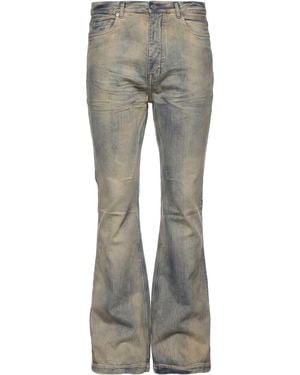 Rick Owens Jeans Cotton - Grey