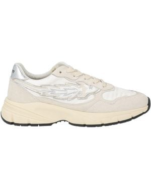 ENTERPRISE JAPAN Light Trainers Cow Leather, Calfskin, Nylon - White