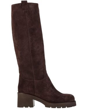 Doucal's Dark Boot Leather - Brown