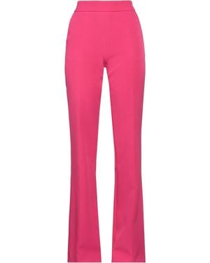Kocca Fuchsia Pants Polyester, Elastane - Pink
