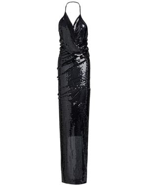 Rick Owens Maxi Dress Polyamide, Elastane - Black
