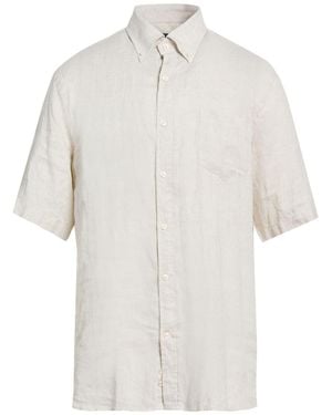 Paul & Shark Shirt Linen - White