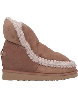 Mou Ankle Boots - Brown