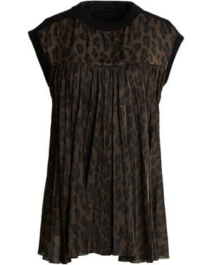 Sacai Military Top Cotton, Polyester - Black