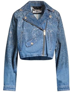 Just Cavalli Denim Outerwear - Blue