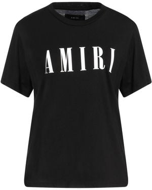 Amiri T-Shirt Cotton - Black