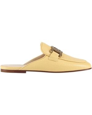 Tod's Mules & Zoccoli - Metallizzato