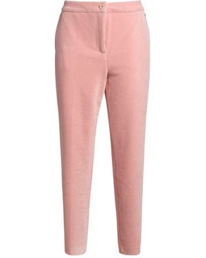 Marc Cain Pants Cotton, Polyester, Elastane - Pink