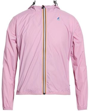 K-Way Le Vrai 4.0 Claudette Mauve Jacket Polyamide - Pink